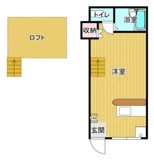 アメニティパレス【2階】の間取り