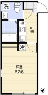 中台ヒルズ【1階】の間取り
