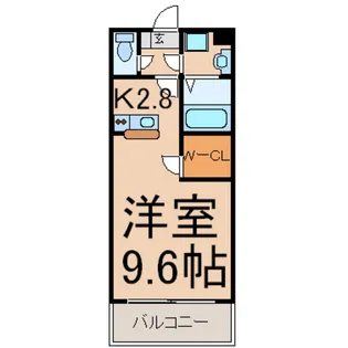サンモールMARUHARA【1階】の間取り