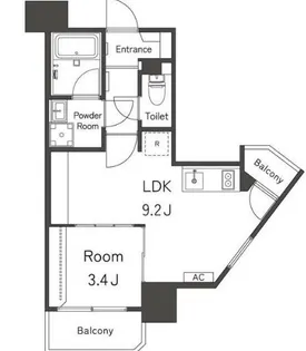 Belleviage Shinnakano【7階】の間取り
