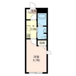 プレステージ【1階】の間取り