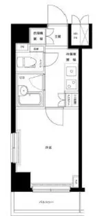 ルーブル東蒲田【8階】の間取り