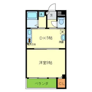 Primoなかもず【6階】の間取り