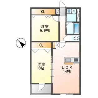 Face Mansion【5階】の間取り