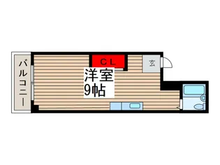 蔵田マンション【2階】の間取り