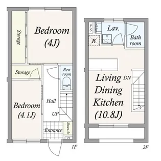 ルミナス池袋本町【1階】の間取り