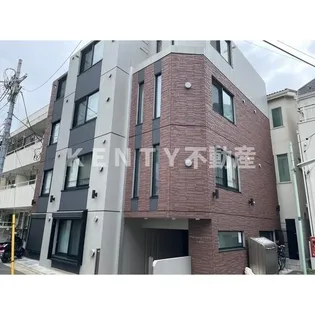 ハーモニーフラッツ不動前【4階】の外観