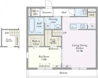 My Style 南行徳【3階】の間取り