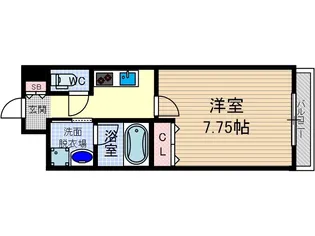 CASARTE吹田青葉丘【3階】の間取り