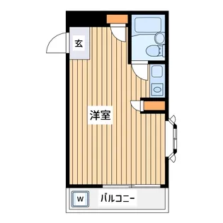 クロノス聖蹟桜ヶ丘【1階】の間取り