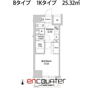 BRISA本郷真砂【2階】の間取り