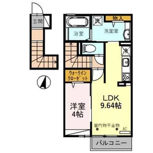 グラン・ディスJ【2階】の間取り