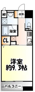 MFPRコート晩翠通り【6階】の間取り