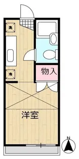 ウィートピア春日部【1階】の間取り