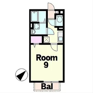アスコット【2階】の間取り