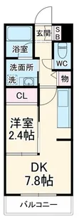 RIFF石橋阪大前【2階】の間取り