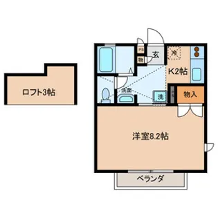 Artemis( )【2階】の間取り