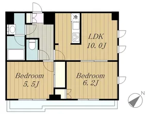 オークウッドII【4階】の間取り