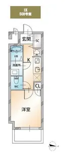 KDXレジデンス天王町【5階】の間取り