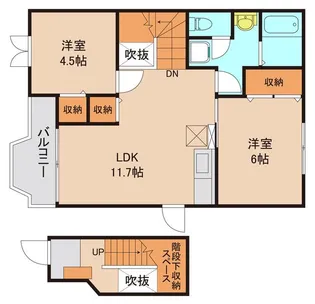 プリマヴェラ【2階】の間取り