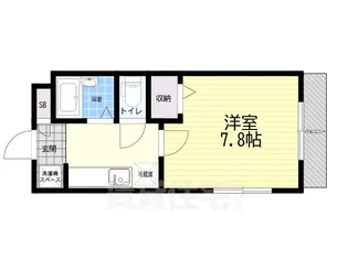 アゼールリドー【2階】の間取り