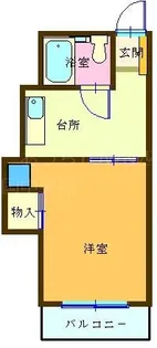 サンジョルジョ【1階】の間取り