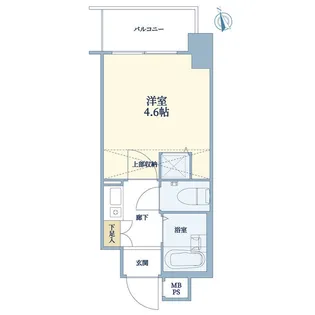 アーバンヒルズ上野【7階】の間取り