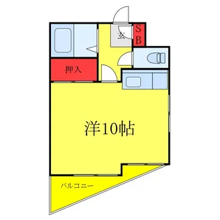 谷ビル【2階】の間取り