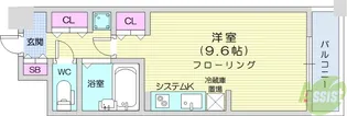 プライムアーバン仙台五橋【15階】の間取り