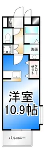 メゾン・ド・ポプラ【1階】の間取り
