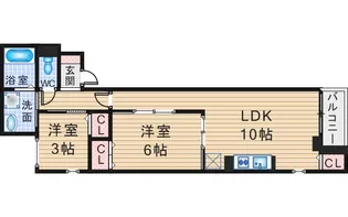 ヴィラ オーブ K【2階】の間取り