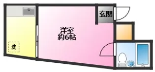 玉屋ハウス【2階】の間取り