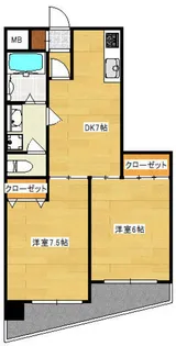 信光パレス【2階】の間取り