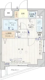 ティアラ目黒洗足【2階】の間取り
