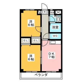 Century21【3階】の間取り