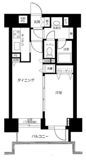 ライオンズマンション浅草橋【4階】の間取り