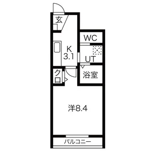 グランドゥールIII(C)【1階】の間取り