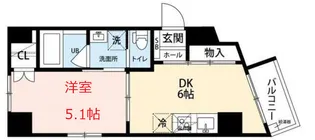 Bloom Residence【3階】の間取り