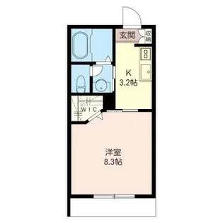 フルール【3階】の間取り