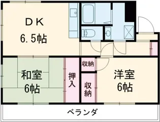 トレランス片柳【3階】の間取り