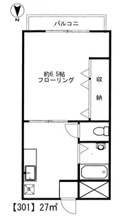 柳河ビル【3階】の間取り