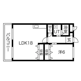 丸竹マンション【3階】の間取り
