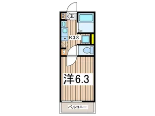 グレイシア上大岡【1階】の間取り