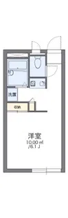 レオパレス田島【1階】の間取り