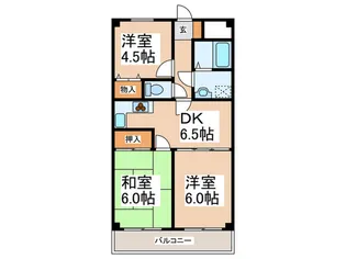 ラ・コリーナ【2階】の間取り
