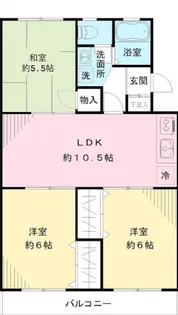 グランド・ハイツ Nikko【2階】の間取り