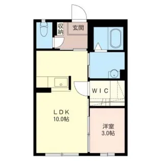 セラヴィA【2階】の間取り