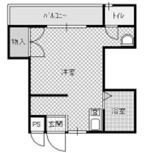 GS萱島【3階】の間取り