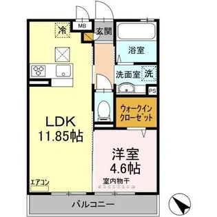 ロイヤルプラザ【3階】の間取り