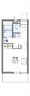 レオパレス竹原【1階】の間取り
